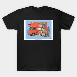 Softserve Ice cream Van T-Shirt